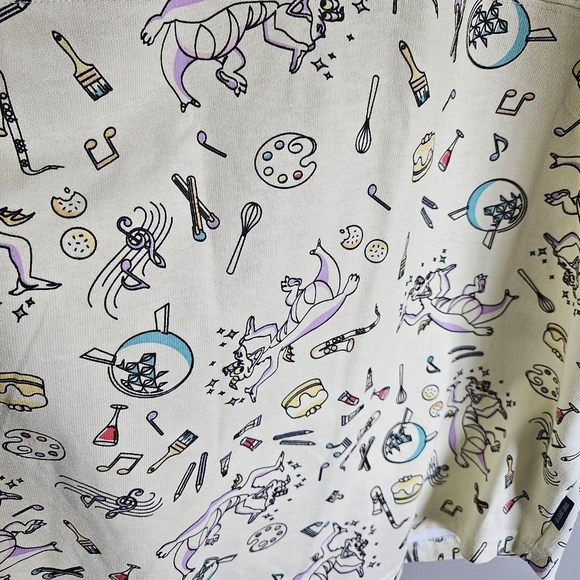 Disney Epcot Festival Of The Arts Figment Spirit Jersey NWT - Picture 3 of 11